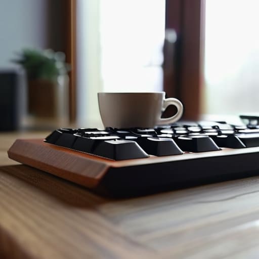 A Mechanical Keyboard for Tactile Joy.