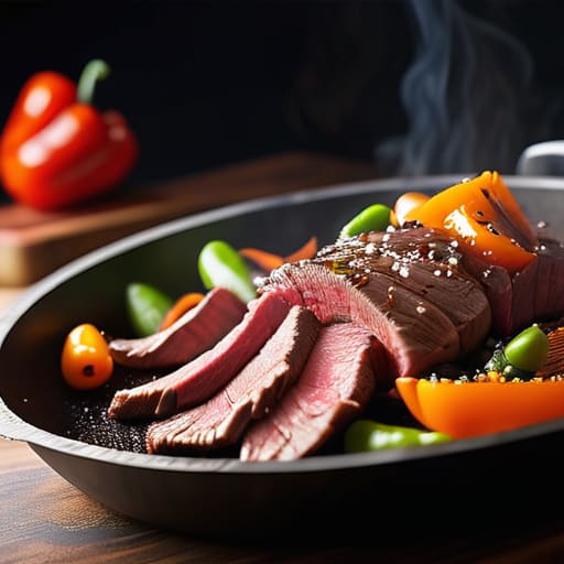 Choosing Your Protein Selection for Stir Fry.