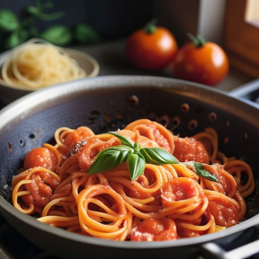 One-Pot Pasta Perfection in a single vessel.