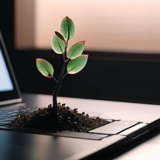 The Ultimate Focus Companion app growing trees.
