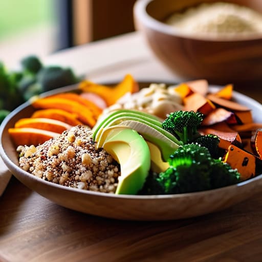 Making It Your Own balanced meal bowl.