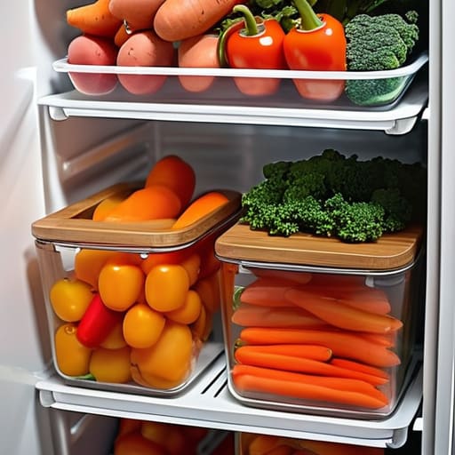 Organized fridge: Small Shifts, Big Wins.