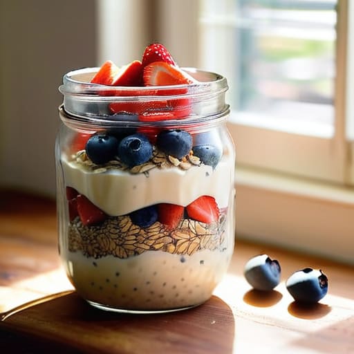 The Overnight Oats Revolution meal prep jar.