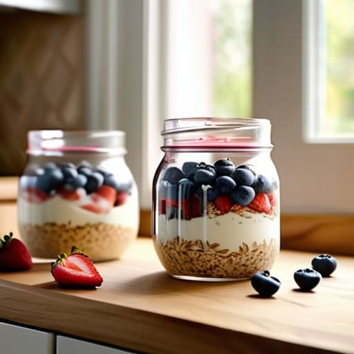 The Overnight Oats Magic Trick breakfast jars.