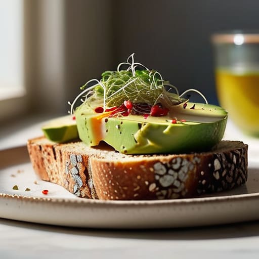 Sourdough Avocado Toast with a Twist.